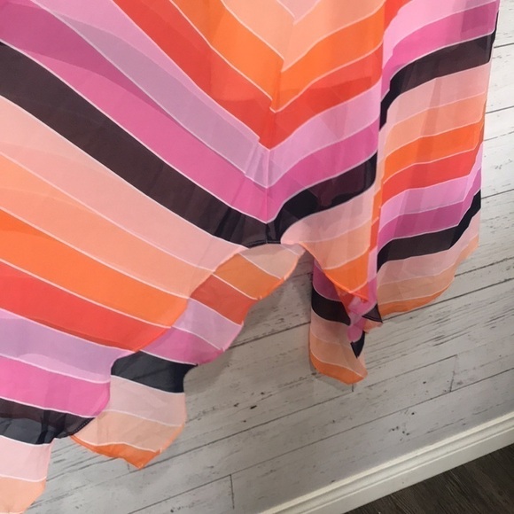 Nwt Emma & Michele striped flowy maxi dress S - Picture 3 of 10